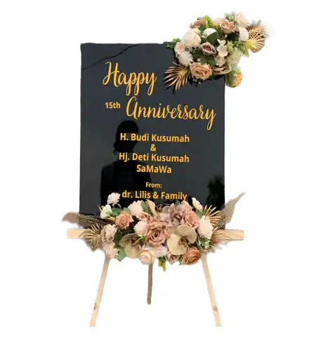 Papan Bunga Akrilik Liwuto