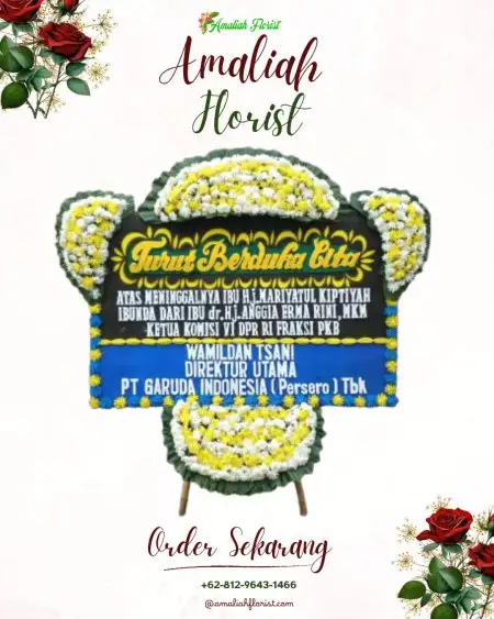 Papan Bunga Duka Liwuto